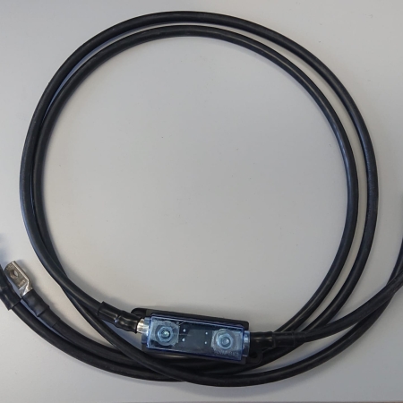 1 akü 12V 80A için akü kablo seti (Steca PLI için)