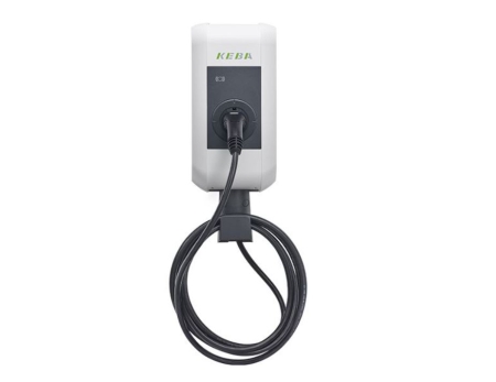 Keba P30a E-Ladest. Wall. Typ2 6m Kabel, 22kW RFID