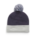 WRMLBL Removable Pom Beanie