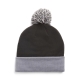 WRMLBL Removable Pom Beanie