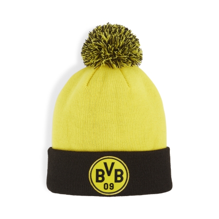 PUMA BVB Youth Pom Pom Beanie Football