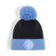 PUMA MCFC ESS Pom Pom Beanie Football