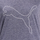 PERFORMANCE HEATHER CAT TEE W