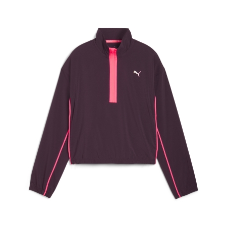 PUMA RUN FOR HER FASHION WOVEN 1/2 ZIP Damen Running