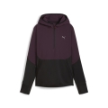 W SEASONS Microfleece hooded Hybrid 1/2 zip