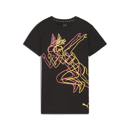 PUMA Women’s Graphic Fireglow Tee Damen Running