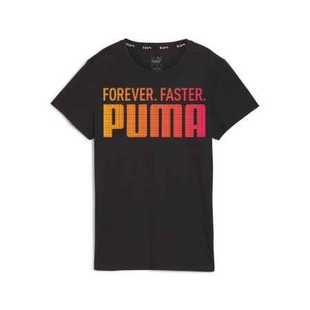 PUMA RUN FAVROITES FOREVER FASTER GRAPHIC TEE Damen Running