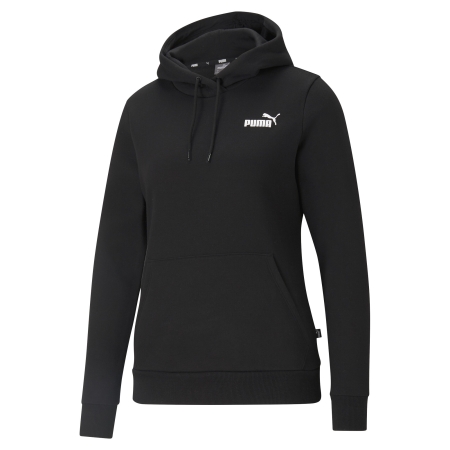 PUMA ESS Small Logo Hoodie FL Damen Basics