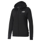 PUMA ESS Small Logo Full-Zip Hoodie FL Damen Basics