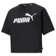 PUMA ESS Cropped Logo Tee Damen Basics