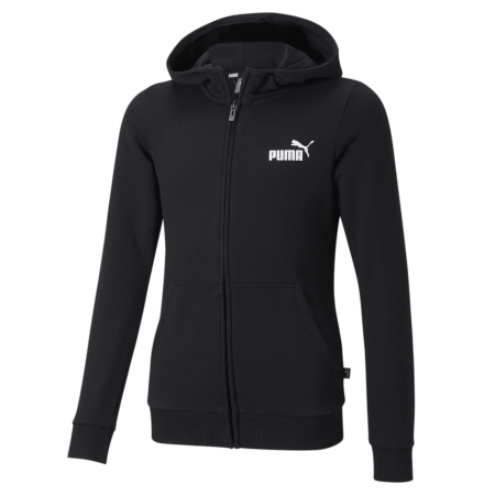 PUMA ESS Small Logo Full-Zip Hoodie TR G Damen Kids