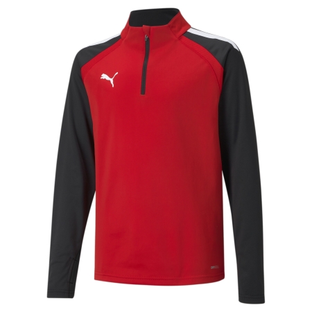 PUMA teamLIGA 1/4 Zip Top Jr Football