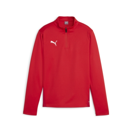 PUMA teamGOAL Training 1/4 Zip Top Jr Football