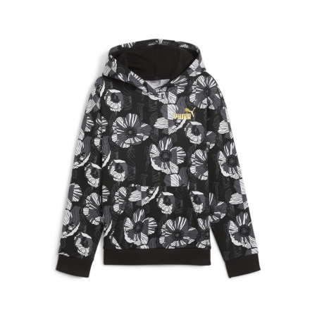 PUMA ESS+ CLASS ACT AOP Hoodie FL G Damen Kids