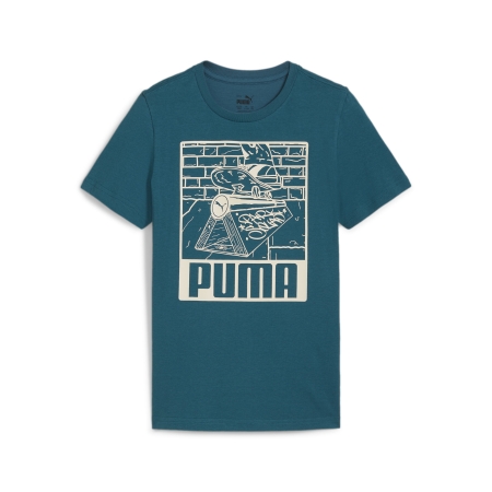 PUMA ESS+ MID 90s Graphic Tee B Herren Kids