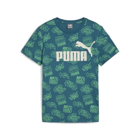 PUMA ESS+ MID 90s AOP Tee B Herren Kids