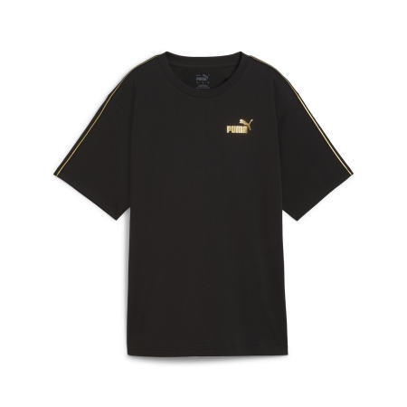 PUMA ESS TAPE MINIMAL GOLD Tee Damen Basics