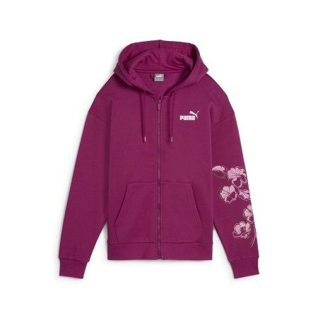 PUMA ESS+ FLORAL VIBES FZ Hoodie FL Damen Basics