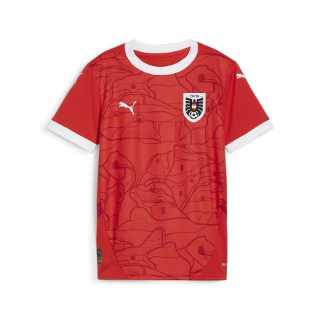 PUMA ÖFB HOME Jersey Replica Jr Football