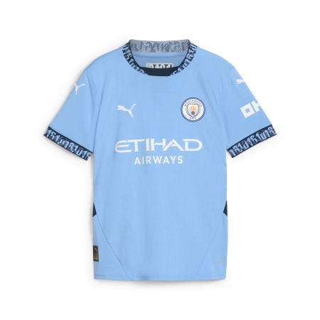 PUMA MCFC Home Jersey Replica Jr Football