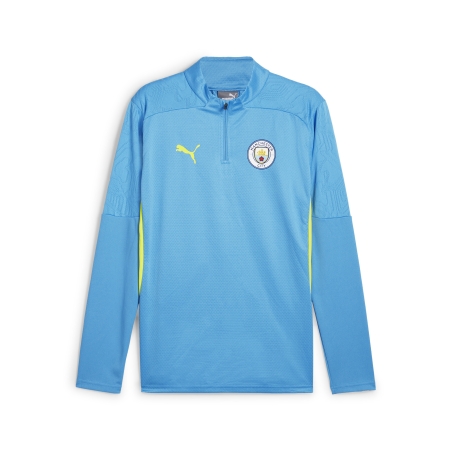 PUMA MCFC Training 1/4 Zip Top Herren Football