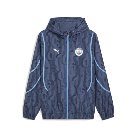 PUMA MCFC Prematch Woven Jacket Herren Football