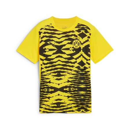 PUMA BVB Prematch SS Jersey Jr Football