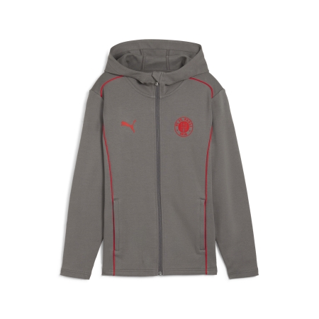 PUMA FCSP Casuals Hooded Jkt Jr Football