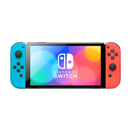 Nintendo Switch (OLED-Modell) Neon-Rot/Neon-Blau