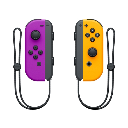 Joy-Con 2er-Set Neon-Lila/Neon-Orange